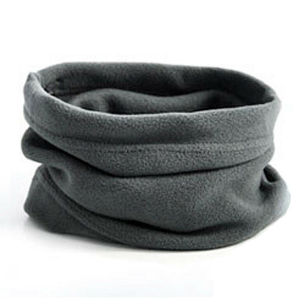 2 Pieces Mens Womens Neck Warmer Scarf Snood Unisex Neck Gaiter