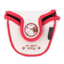 1x Lucky Cat Golf Cover Mallet Headcover Blade Semi Cover Links Putter G Hn