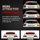 Universal Roofline LED Third High Brake Tail Light Kit Above Rear Windshield