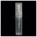 50 x 2ml Plastic Travel Spray Bottle Empty Transparent Perfume Atomizer New