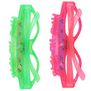 Happy New Year Flashing Led Glasses Luminous Light Up Gift Glowing Headba&+