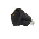 10pcs Car 12V Round Rocker Boat Yellow LED Light Toggle Switch SPST ON/OFF
