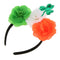 Green Shamrock Headband Saint Patrick Day Irish Pride Day Parade Dress Up
