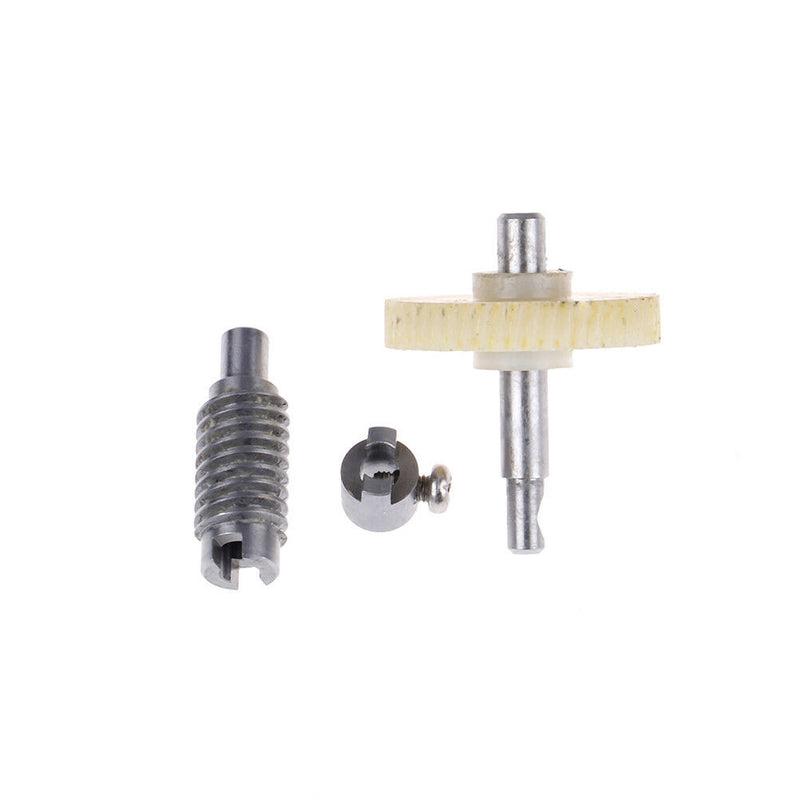 Metal worm wheel reduction gear set plastic gear reducer kit for diy accessory
