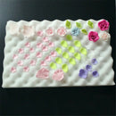 2pcs/lot Baking Fondant Cake Flower Styling Wave Foam Pad Mold Bakeware Tool .^i