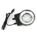 48 LED SMD USB Adjustable Ring Light Illuminator Lamp for Industry Microsco