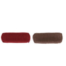 2pcs Soft Neck Roll Bolster Pillow Round Massage Footrest Cushion Pad