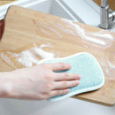 Double sided Scouring Pad Dish Cloth kitchen Cleaning tool Wiper rags Dish To Nw