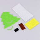 6 Set Snowmen Tree Stocking Felt Applique Kit Christmas Eve to Fill Presents