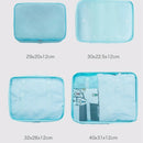 8Pcs Travel Storage Bag Set For Clothes Luggage Packing Square Organizer Su