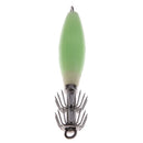 95mm*0.9mm Noctilucent Squid Cuttlefish Sleeve Lure Hook Bait Fishhook