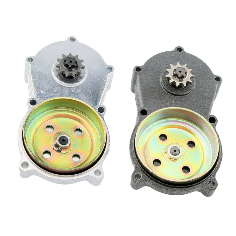 Double Chain Gear Box For 43cc 47cc 49cc ATV 2-stroke Mini Moto Black