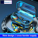 True Wireless Earbuds, Bluetooth 5.0 in-Ear TWS Stereo Headphones, LED Display