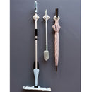 Adhesive Wall Mounted Mop Holder Broom Hanger Clip Hook Bathroom OrganizerJC,a3C