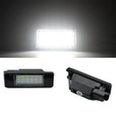Pair License Plate Light Lamp 18 LED for PEUGEOT CITROEN C2 C3 C4 C5 3008 508 5D