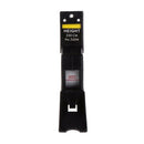 1X(200Cm Stadiometer Black Wall Mounted Height Meter Growth Ruler Cm Metric
