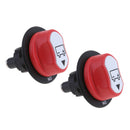2pcs Battery Power Cut Off Switch Isolator for Marine Boat Car Vehicle 50A