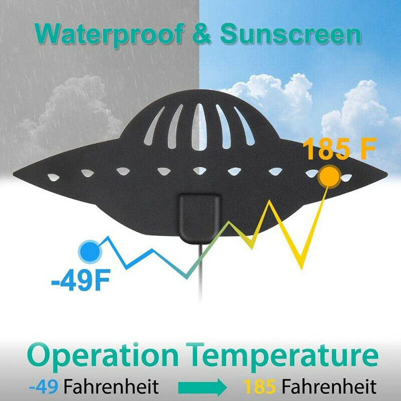 Indoor Aerials 1080P 4K HD TV Antenna Amplified 980 Mile Range Skywire Amplified