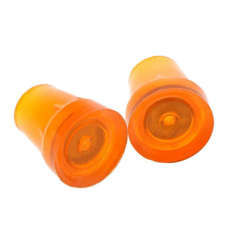 2pcs 22mm 7/8" Rubber Tips End Bottoms for Cane  Crutch Chair