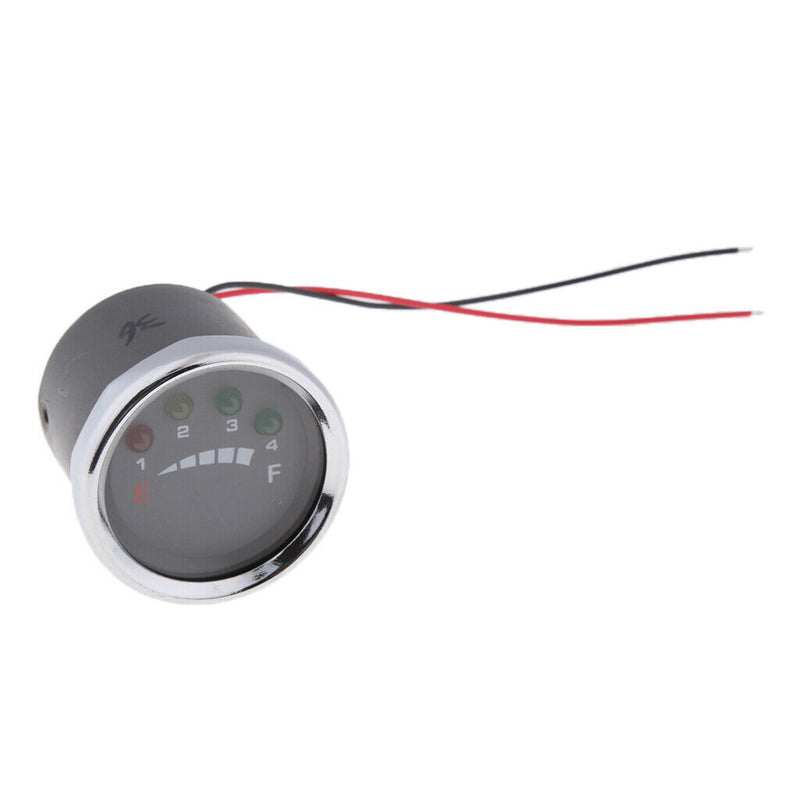 36V Round LED Battery Meter Indicator for Yamaha EZGO Club Golf Cart RV Boat