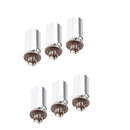 6 Pieces Vacuum Tube Socket Tested w/ 40mm Shield for 12AX7 12AU7 6n1 6n11