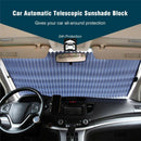 Car Front Windshield Sunshade Automatic Retractable Sunshade Curtain Uv Pro