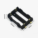 2Pcs 26650 Battery Spacer Frame Radiating Holder Plastic Bracket Newest Useful