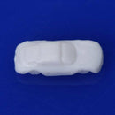 100pcs Unpainted White Car Models Train Layout 1:500 P5L8
