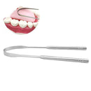 2019 Stainless Steel Tongue Cleaner Scraper Oral Hygiene Bad Breath Care Health