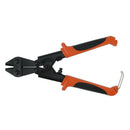 1X(8 Inch Two-Color Handle Mini Cutter Steel Wire Cutting Plier Manganese S
