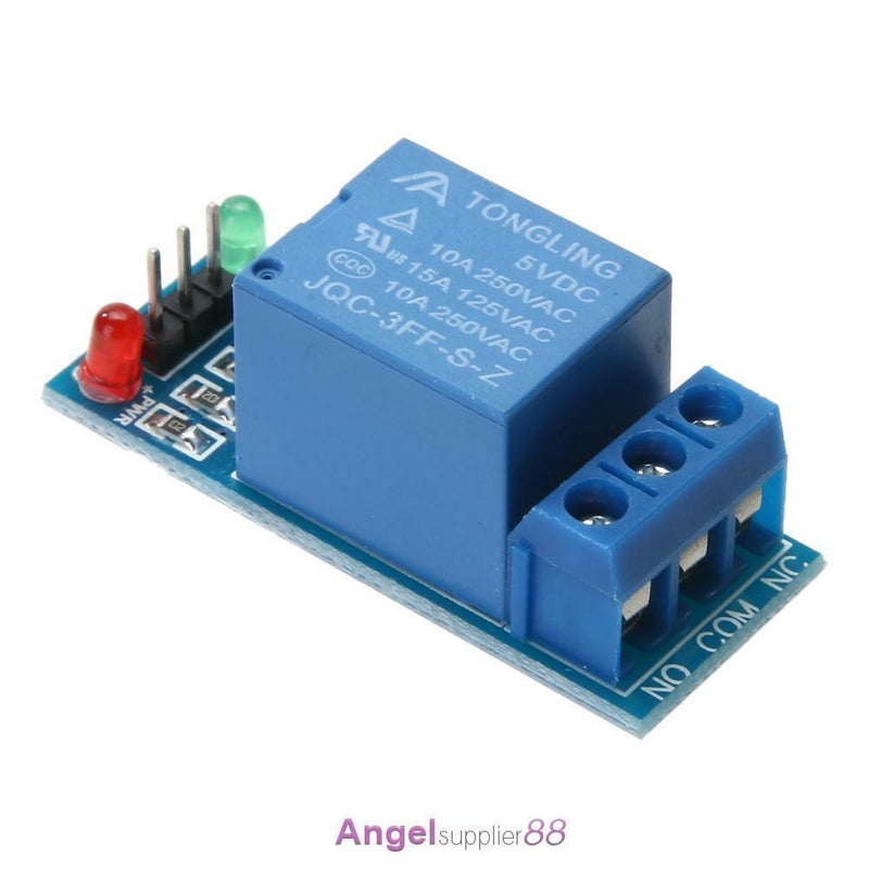 2pcs 1 Channel DC 5V Relay Board Switch Module For Arduino Raspberry Pi ARM AVR