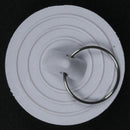 Rubber Bathtub Sink Wash Basin Plug Stopper--Off-White G4A4