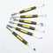 6* Alloy Steel Cell Phone Repair Opening Pry Disassemble Tools Set Spudg DGR