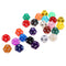 25Pc Acrylic D12 Dices for Dungeons &Dragons D&D TRPG Adults Pub Bar Fun