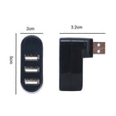 For Desktop PC Laptop Adapter Fast 3 Port USB 3.0 Multi HUB Splitter Expansion