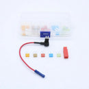 25 Pieces Micro2 Fuses 5A 7.5A 10A 15A 20A 5 Size with Add-A-Circuit Fuse TAP