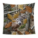 Printed Wall Hanging Decor Tapestry Throw Blanket Bedspread Deer 90inch