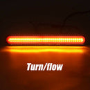 24V 126LED Truck Trailer Flowing Brake Turn Signal Rear Tail Lights Side Mar Hn