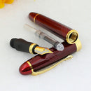 Student Artist Ink Refills Golden Trim Fountain Pen Study Stationarys Intriguing