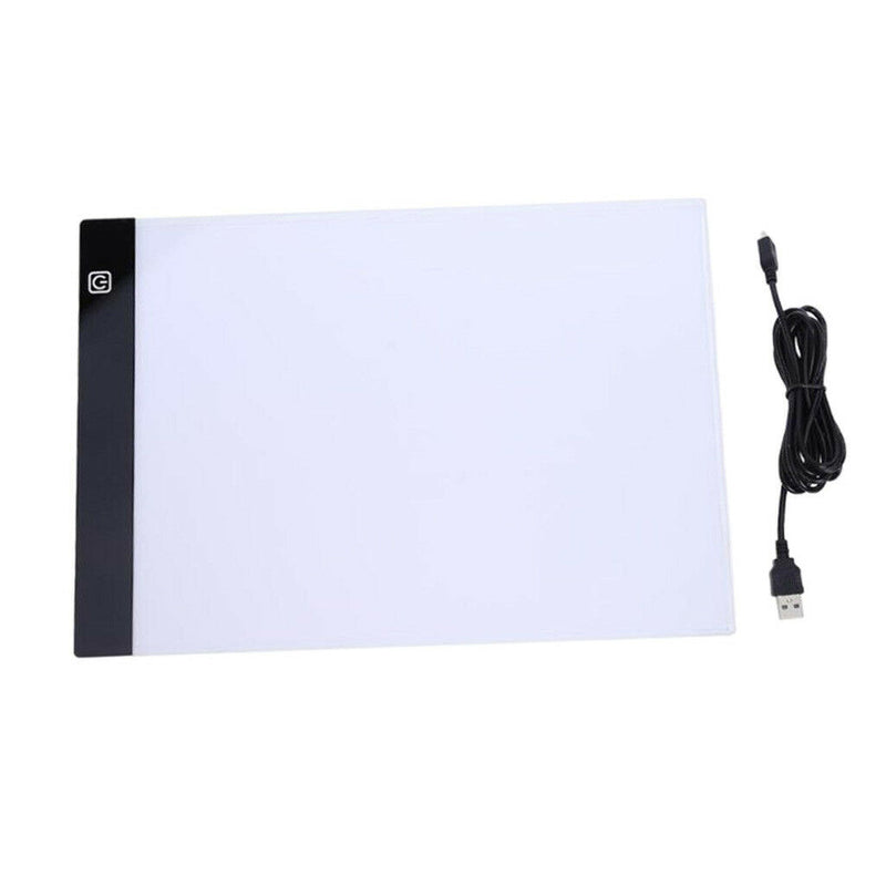 A4 LED Tracing Drawing Thin Stencil Pad Light Board Adjustable Brightness