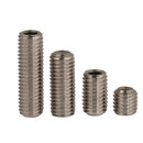 90pc M2.5 x (2.5-16mm) Cup Point Allen Socket Set Grub Screw Kit Ni Plated Steel