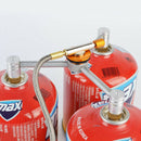 Camping Gas Fuel Canister Stove Cans Tank Burner Tripod Adapter Converter