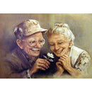 5D DIY Full Drill Diamond Painting Older Couples Cross Stitch Kits (hg836)