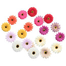 20pcs/Set Artificial Gerbera Daisy Silk Flower Heads Wedding Party DIY Decor