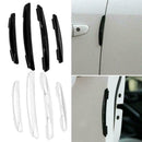 4XBlack Car Door Edge Scratch collision Protector Universal Strip New O5S8