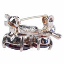 Luxury Weddings Cherry Zinc alloy Jewelry Accessories Brooches Corsage Hats I6F4
