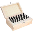 36Pcs/Set Stainless Steel Letter Number Punch Set Leather Wood Craft Stamp