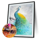 DIY Green Bird 5D Diamond Painting Kit Cross Stitch Home Decor Craft Gifts