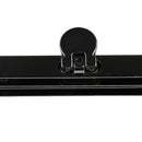 5Pcs DIY Metal Purse Wallet Frame Bar Edge Strip Clasp Edge W/ Screws Black