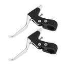 1pair MTB Mountain Bike Folding Aluminum Brake Handle Levers Handlebar
